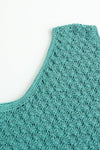 SWAYING/KNIT handmade crochet tank top SW24SS1T32 blue